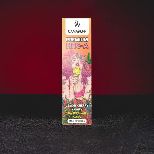 HHC-A Vape Lemon Cherry Gelato 1ml - Siln Sbratelsk Zitek - Kratom World HHC-A Vape Lemon Cherry Gelato 1ml - Siln Sbratelsk Zitek - Kratom World
