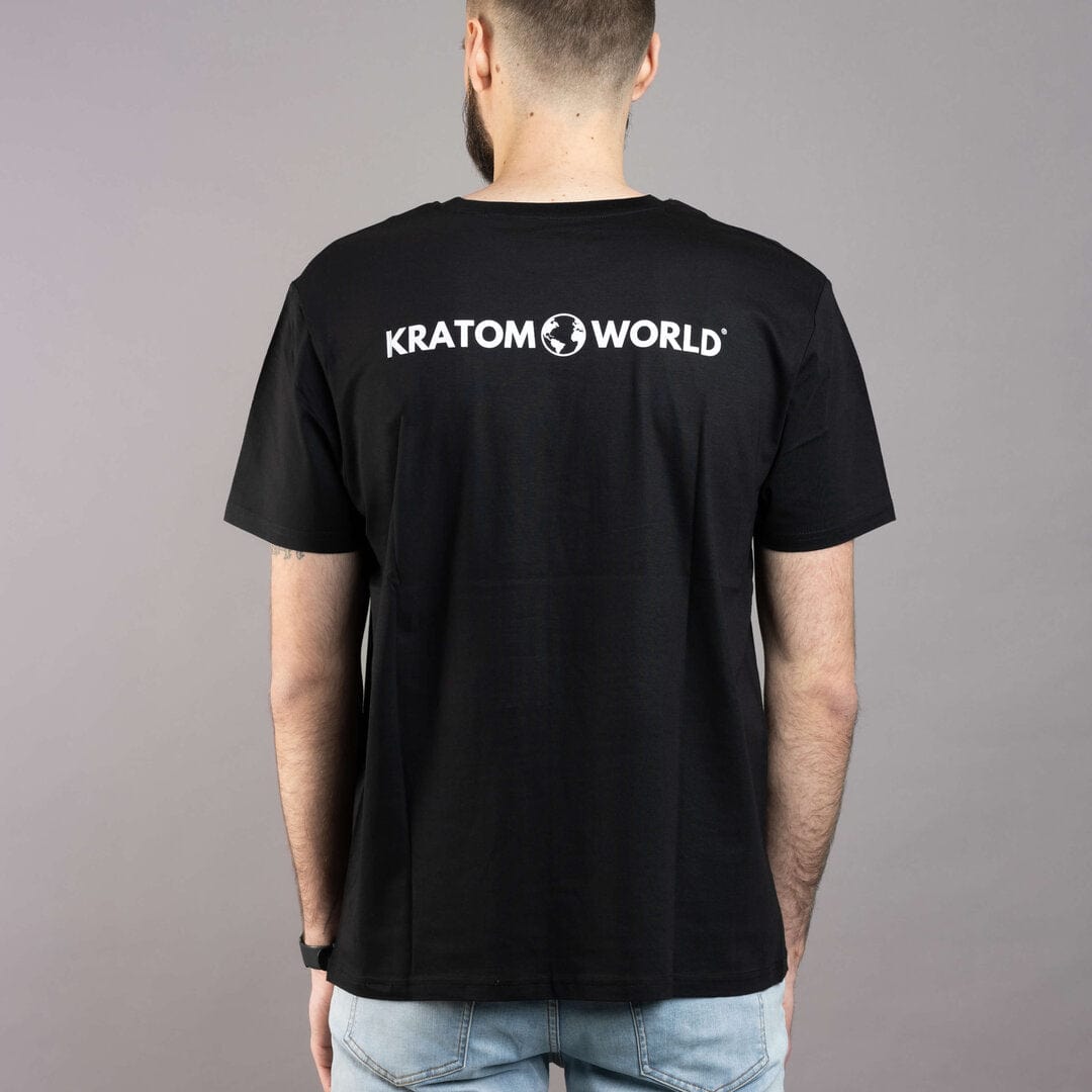 Kratom World pánské tričko design prodej kratomu praha záda