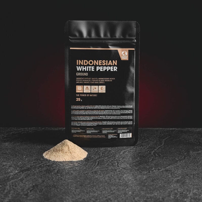 Indonéský Pepř Bílý Premium mletý