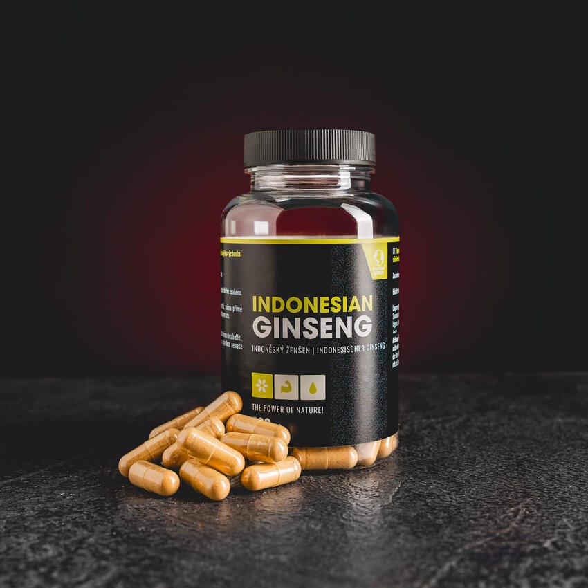Kapsle Indonesian Ginseng (Indonéský Ženšen)