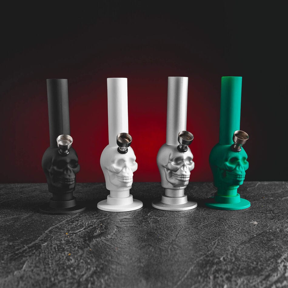 kratom world mini silikonový bong silikon lebka champ high kratomworld