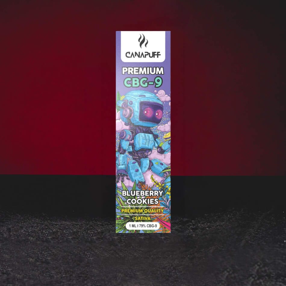 CBG9 Vape Pen Watermelon Mojito: 1ml 79% CBG9