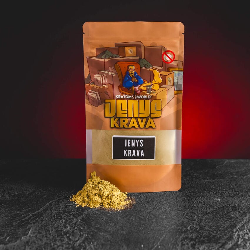 kratom world jenys krava kratom žlutý yellow kava extrakt kratomworld prodej mix kratom s kavou edice kava kava piper methysticum
