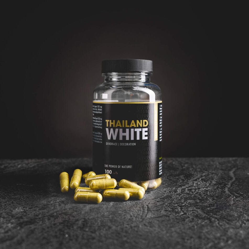 kratom world thajský white kratom bílý thajský kratom z thajska kvalitní kratom thajsko v kapslích capsule