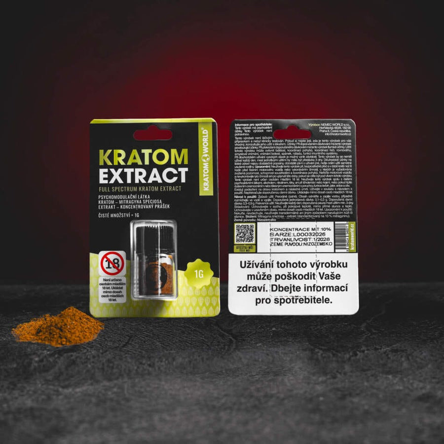 Kratom World kratom extrakt extrakt kratomu full spectrum kratom extract prodej prodejny kratom extrakt