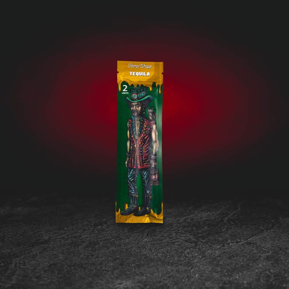 Lion Rolling Circus Hemp Wrap Tequila 2 ks – konopný blunt wrap s terpeny a aroma inspirovaným tequilou
