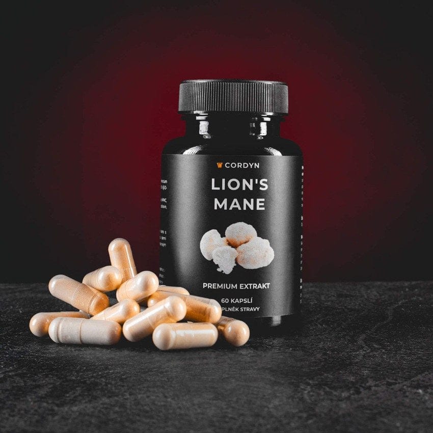 Lion's Mane Premium Extrakt kapsle 60ks