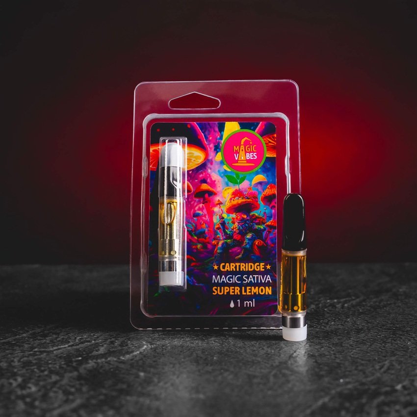 Magic Mix Cartridge Super Lemon – cartridge s inovativními kanabinoidy a svěží citrusovou příchutí citronu pro energizující a příjemný zážitek. kratom world magic mix cartridge kratomworld prodej