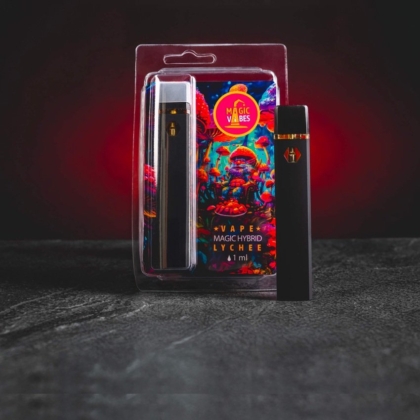 Magic Mix Vape Lychee – prémiové jednorázové vape pero s inovativními kanabinoidy a exotickou příchutí liči pro jedinečný zážitek z relaxace. kratom world magic mix vaporizér vape kratomworld prodej