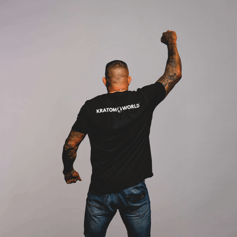 Kratom World pánské tričko design prodej kratomu praha karlos vemola tričko kratom world