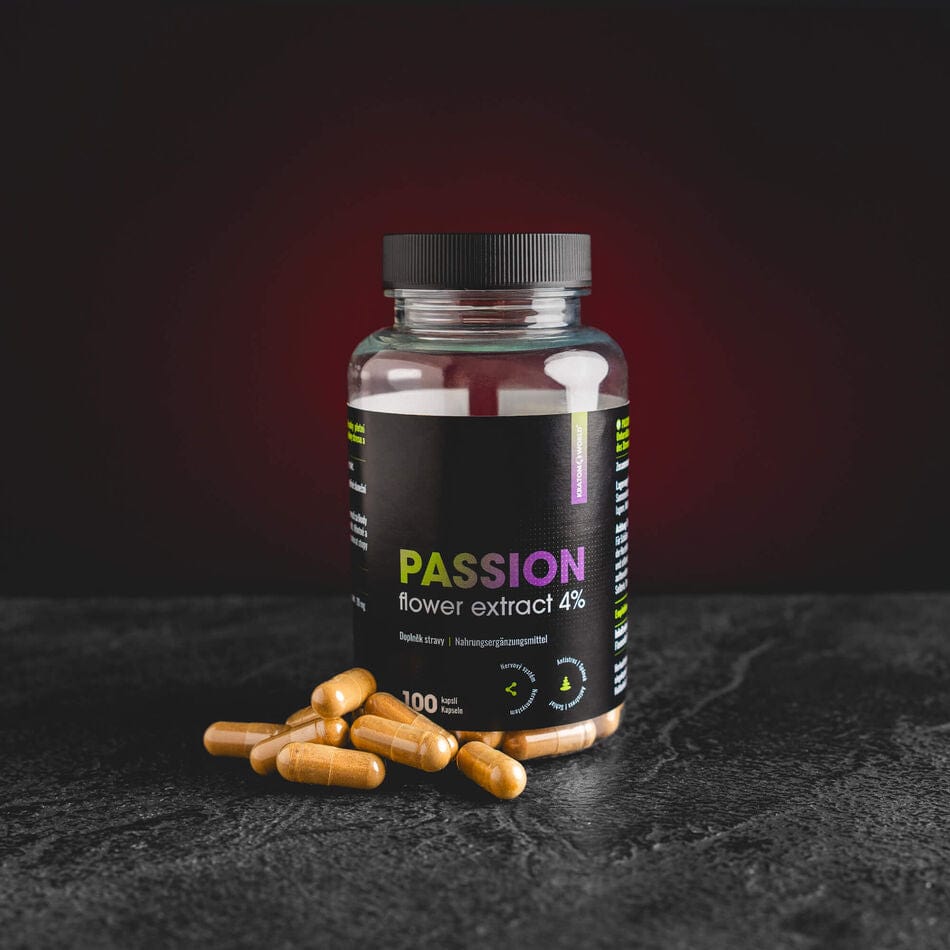 Passion Flower Extrakt 4% kapsle 100ks