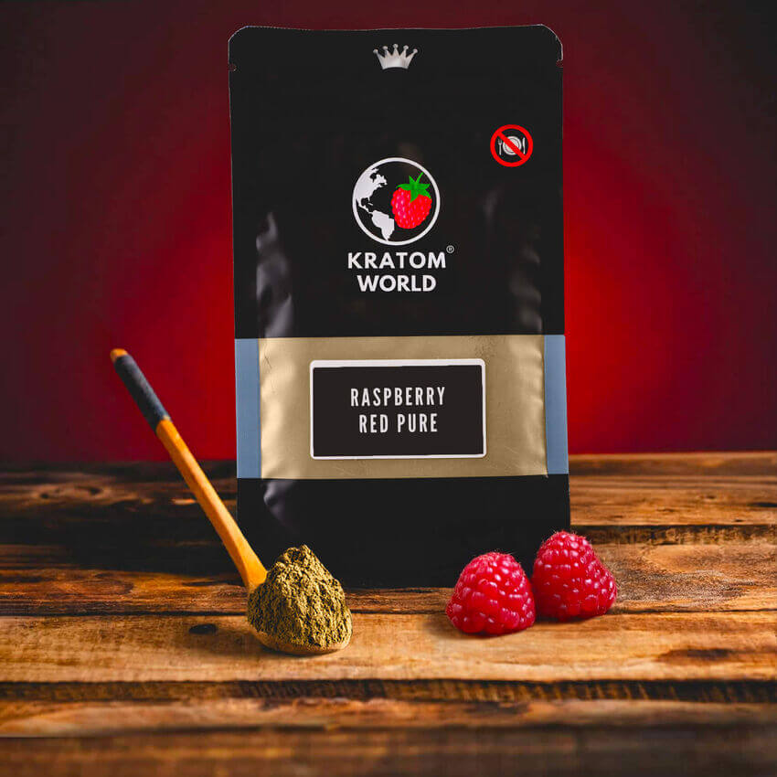 Kratom Red Pure – červený kratom pro hluboký relax a rovnováhu, jemný indonéský prášek určený ke sběratelským účelům, produkt Kratom World dostupný online i v Praze