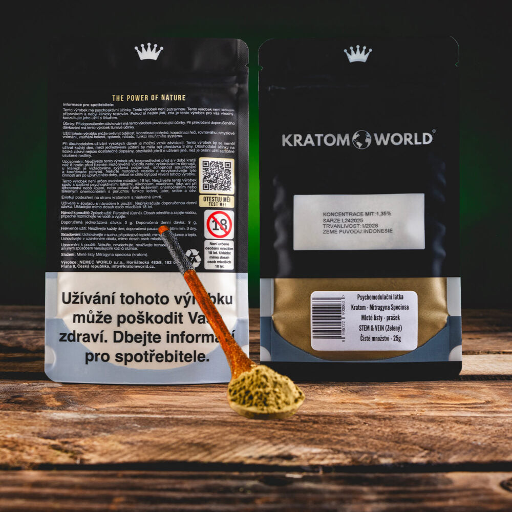 Stem and Vein Kratom