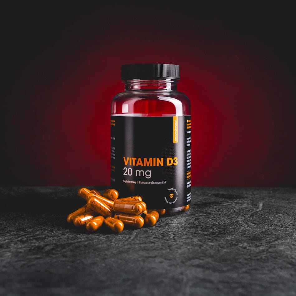 Vitamín D3 2000 IU kapsle 100ks