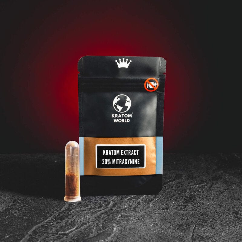 Kratom World Extrakt Z Kratomu Kratomový Extrakt Praha Plzeň Brno Lovosice 20% Mitragynine Extrakt 20%