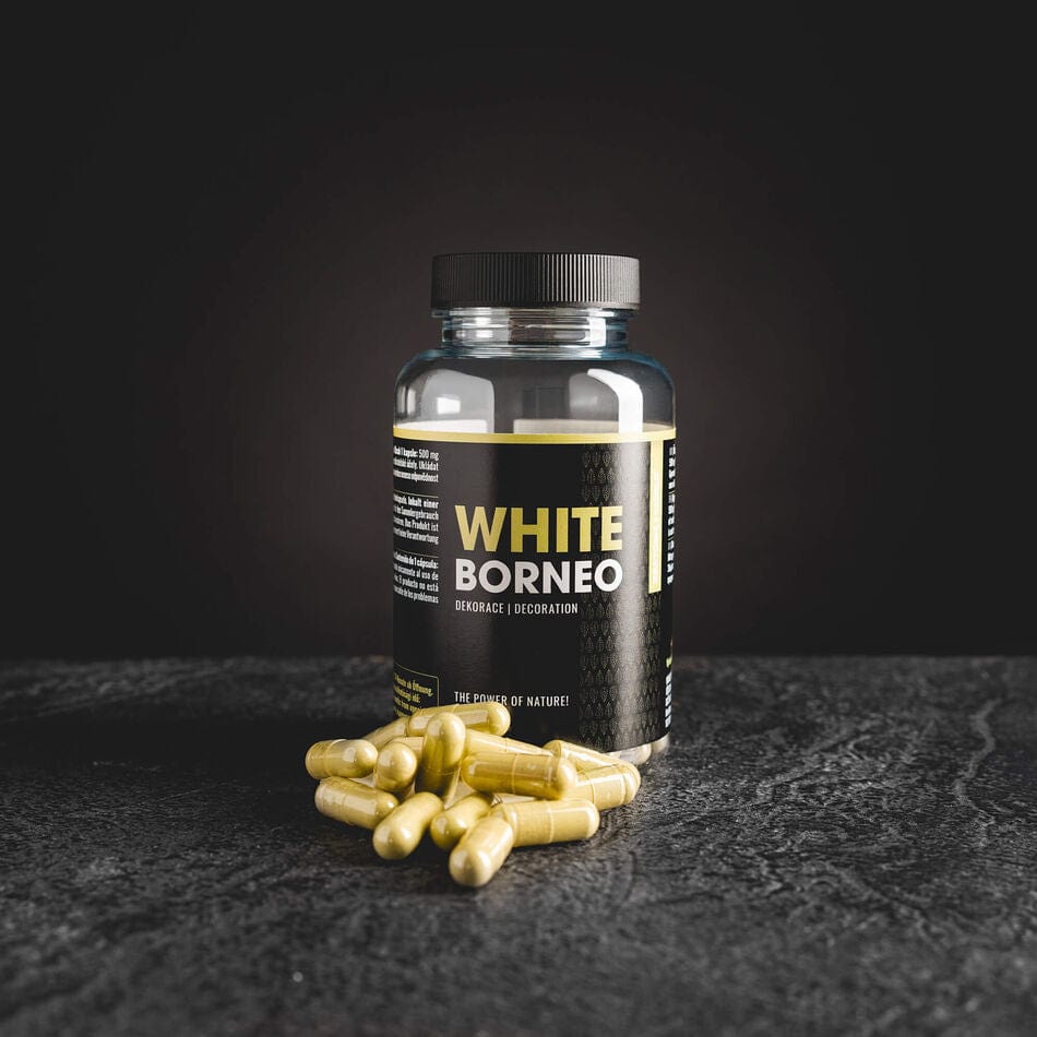 Kratom World White Borneo kratom bílý kratom kapsle