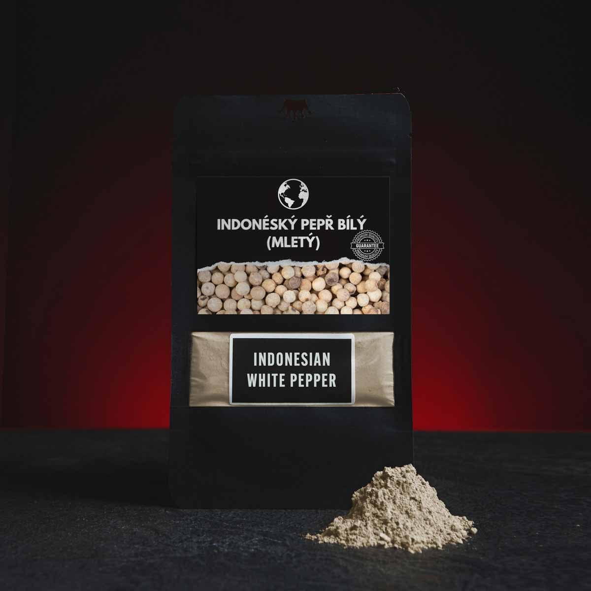 Kratom World Indonéský kvalitní Pepř Bílý White Indonesian Pepper Prodej Kratom Praha