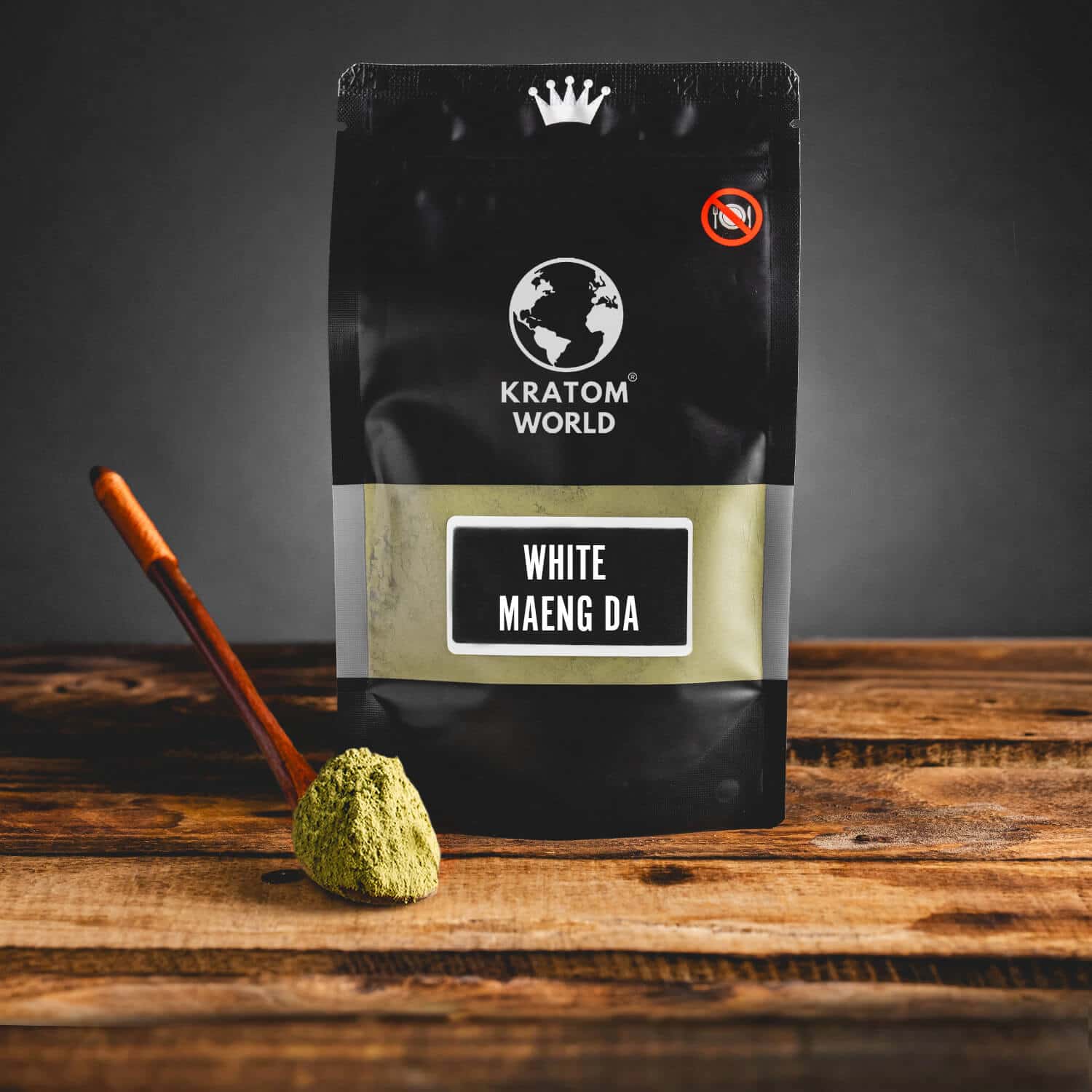 Kratom World white maeng da Kratom prášek bílý maeng da kratom Praha lžička Spánek