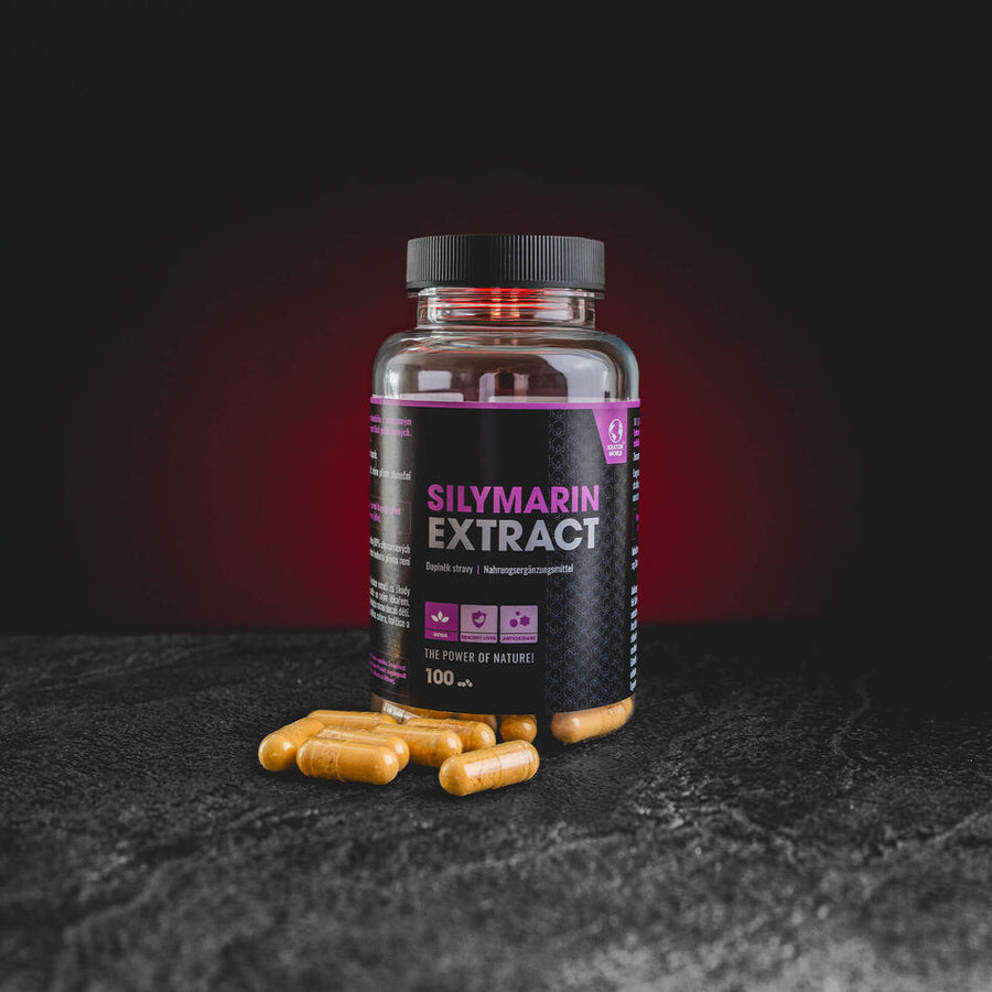 Ostropestřec mariánský doplněk stravy Kratom World funkčnost kratom world ostropestřec mariánský silymarin extrakt prodej kratomworld