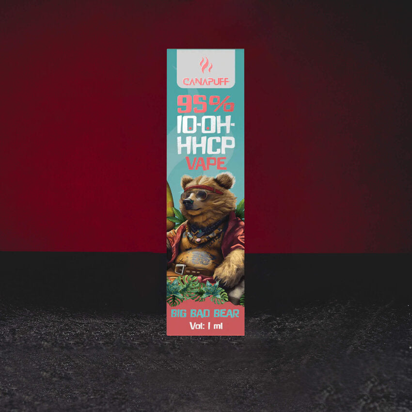 Vape Pen 10-OH-HHCP Big Bad Bear 1ml Sbratelsk - Kratom World Vape Pen 10-OH-HHCP Big Bad Bear 1ml Sbratelsk - Kratom World